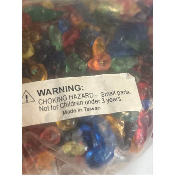 Matted Colored Sea Plastic Glass for Crafts Stones Aquarium Rocks Vase Deco. New - Picture 3 of 6